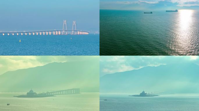 超级工程港珠澳大桥白海豚岛中国结04