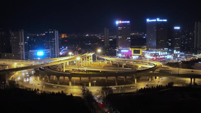 长春世纪广场夜景