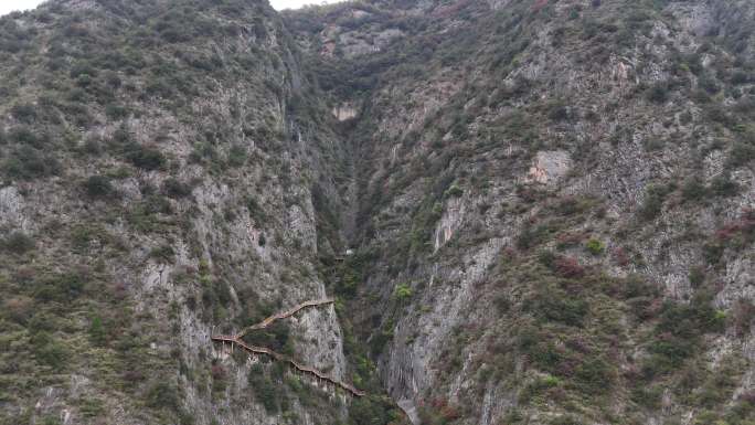 山阳月亮山景区航拍