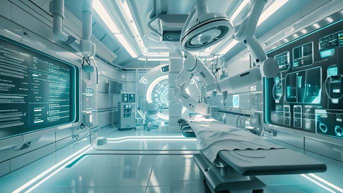未来医院高科技科幻医院