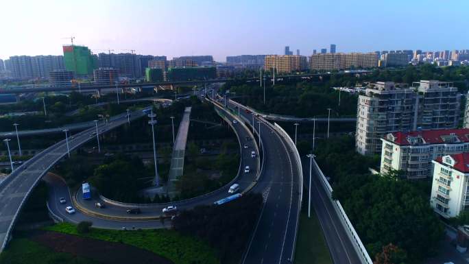 南京城市航拍大景