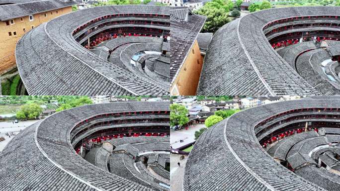 福建龙岩永定承启楼