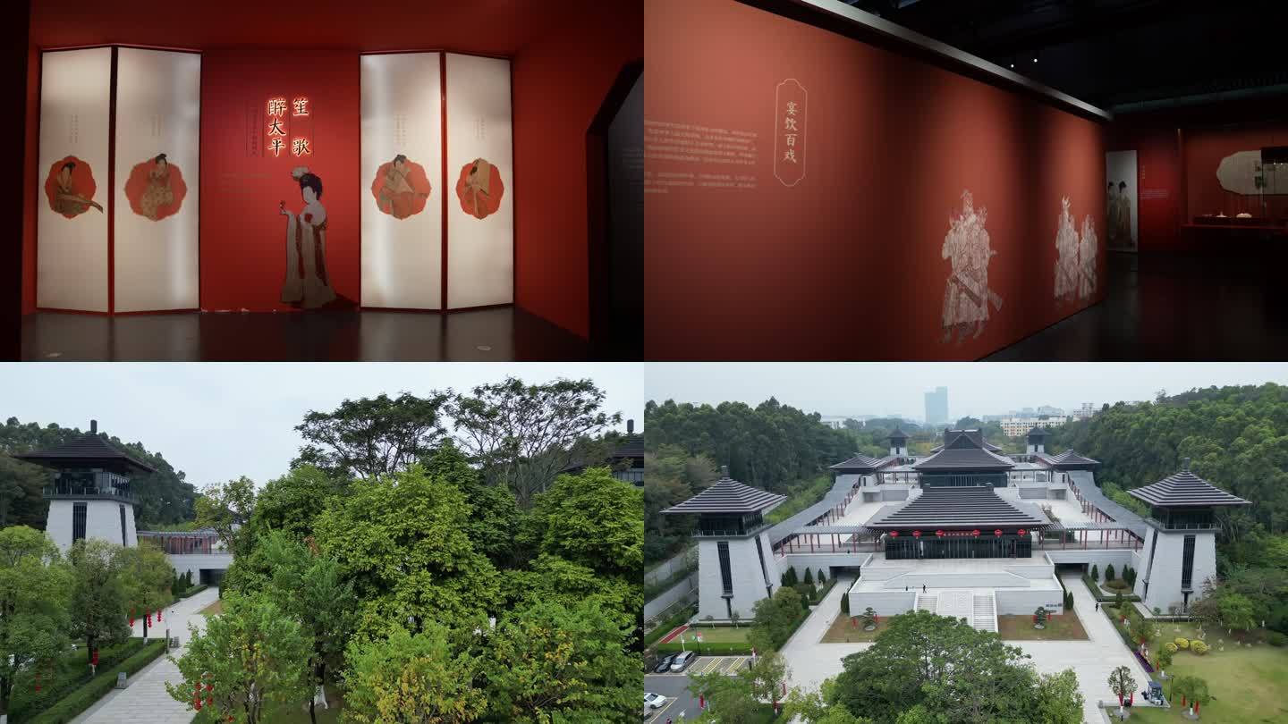 岭南广州南汉二陵博物馆历史考古文物视频