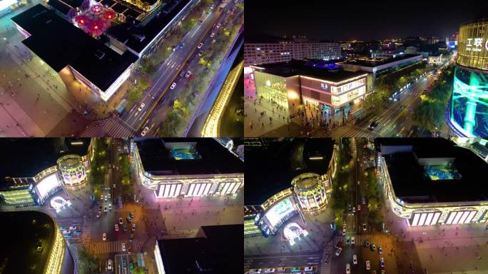 杭州西湖龙翔桥步行街夜晚夜景4