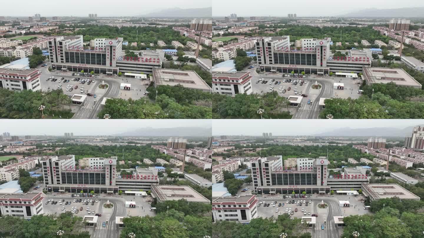 宁夏第五人民医院4k航拍