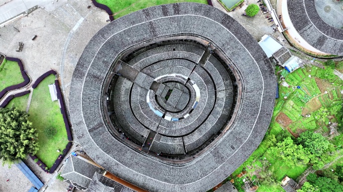 福建龙岩永定承启楼