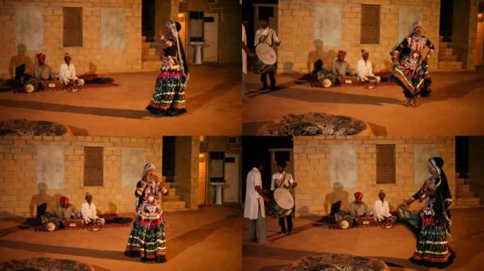 印度吉普寨发源地的吉普寨原始舞蹈