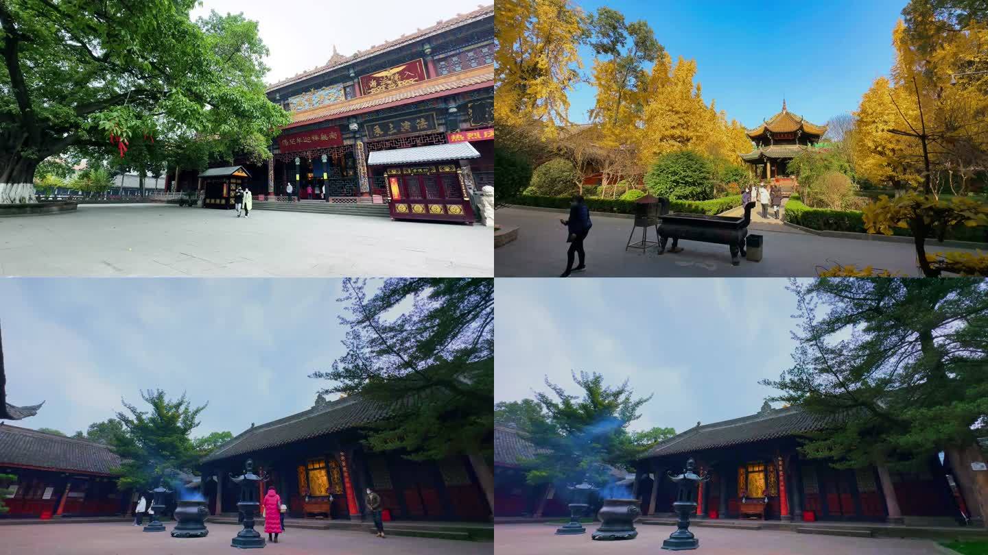 成都寺院寺庙延时集合