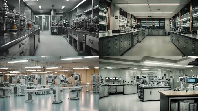 4K科学实验室科研室