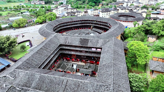 福建龙岩永定承启楼