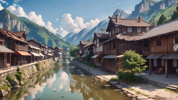 贵州风景绘画感视频合集