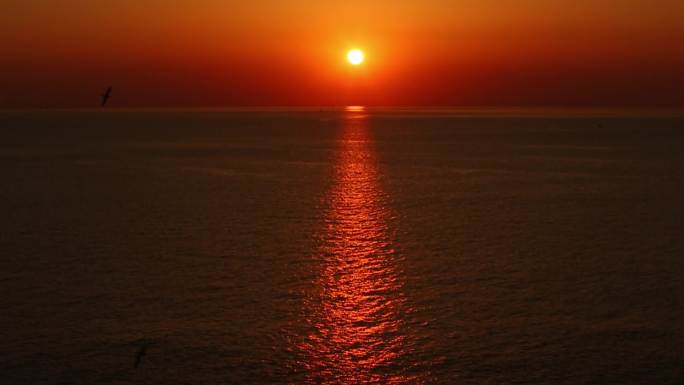 海驴岛日落大景