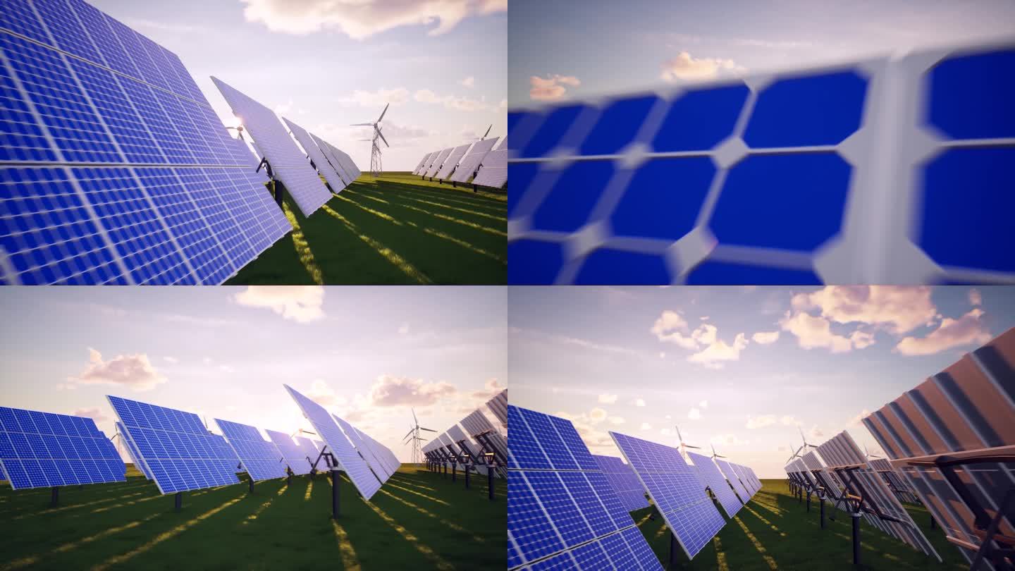 太阳能新能源光伏发电