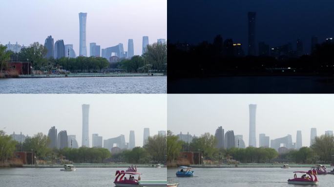 北京 中国尊 央视大楼 CBD 延时摄影