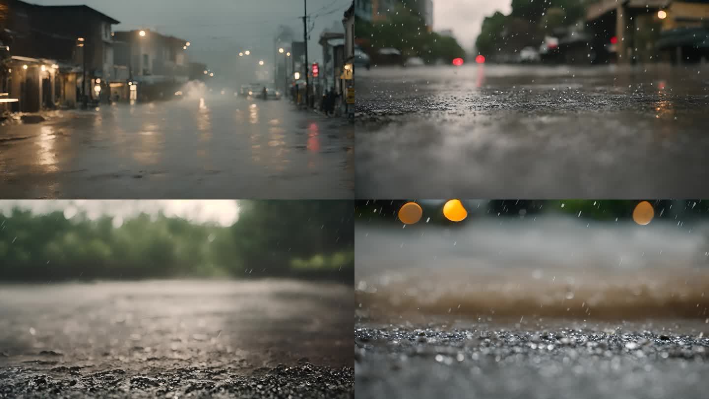 阴天大雨