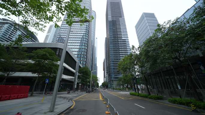 CBD高楼城市建筑大楼城市通用空境