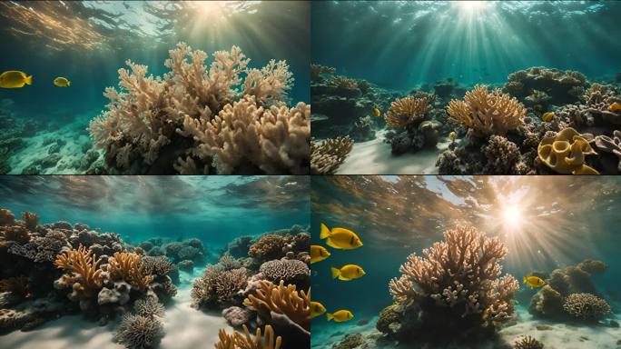 海洋珊瑚海底