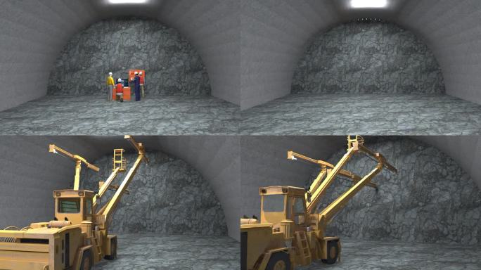 隧道施工模拟之超前地质预报