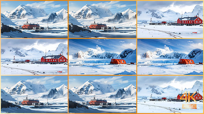 极地科考站 南极考察站 挪威丹麦俄罗斯