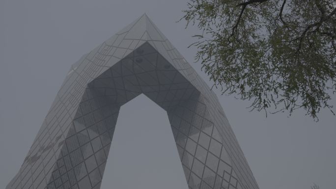 北京国贸CBD 上班族 大裤衩 央视大楼