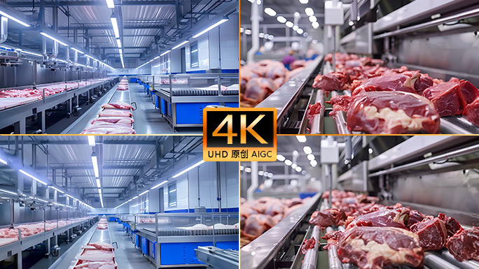 肉类加工生产线 牛肉猪肉 自动现代化工厂