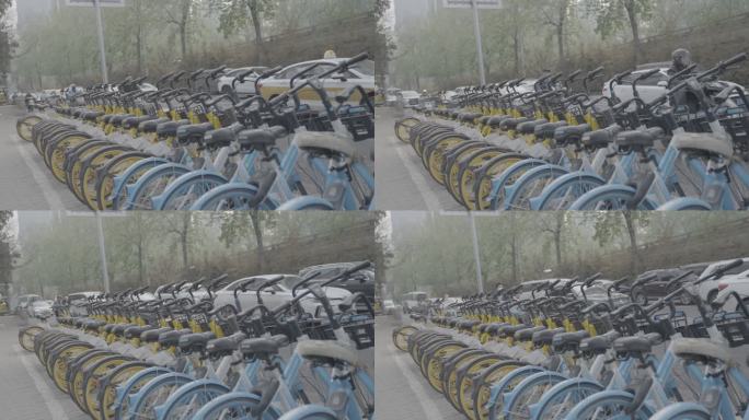 共享单车，北京，国贸，国贸环境