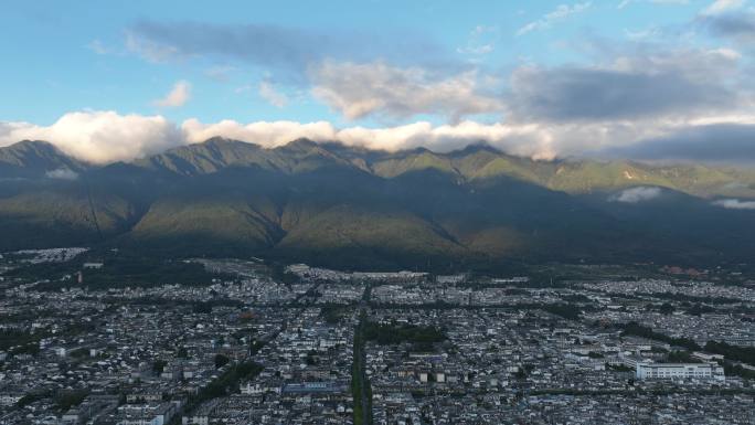 【原创】大理古城苍山日出延时日照金山