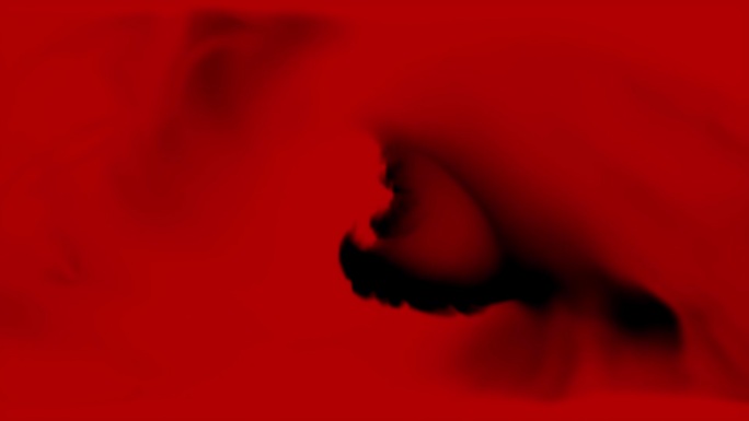 写意抽象流动水墨山水红黑风格艺术流体