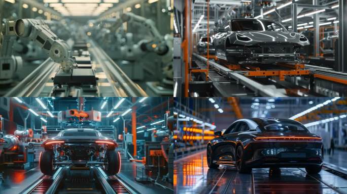 新质生产汽车自动化人工智能生产4.0工业