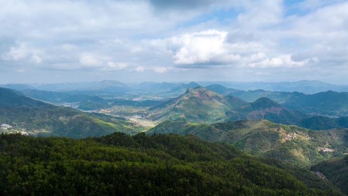 风云涌动 山川大地 时间流逝