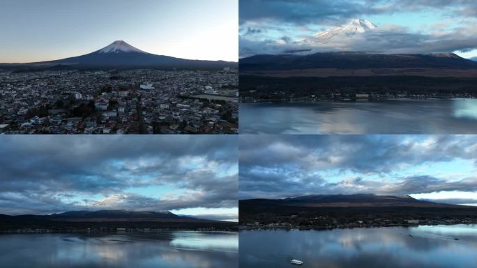 【原创】日本Fuji富士山山中湖航拍4K