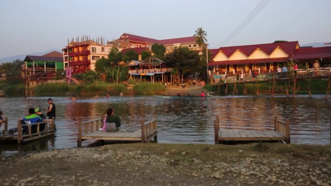 老挝巴色省旅游风景