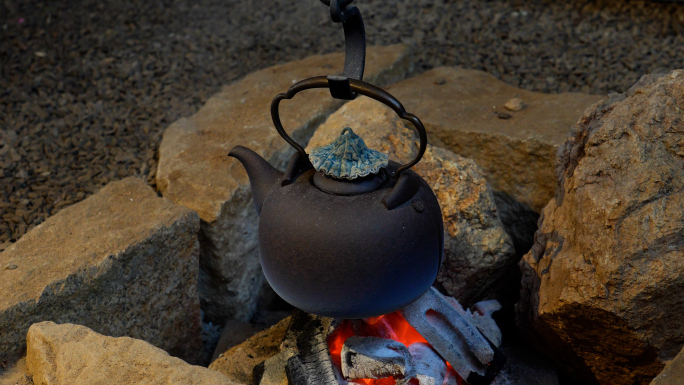 围炉煮茶，烧茶