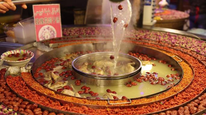 （合集）新疆喀什汗巴扎夜市特色美食