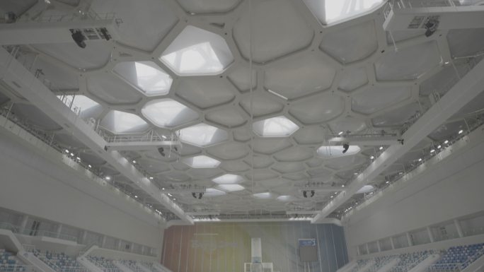 水立方 奥运 北京空镜  建筑 运动场