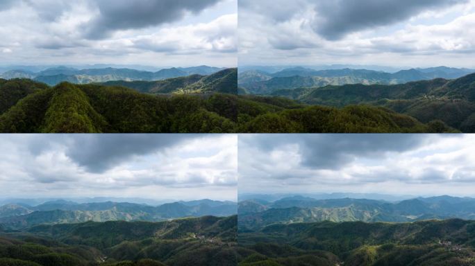 风起云涌 山川大地 时间流逝