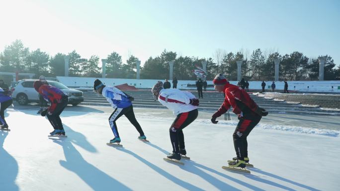 亚冬会冬季冰雪全民运动滑冰冰上运动群众