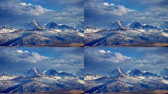 川西贡嘎群山嘉子峰