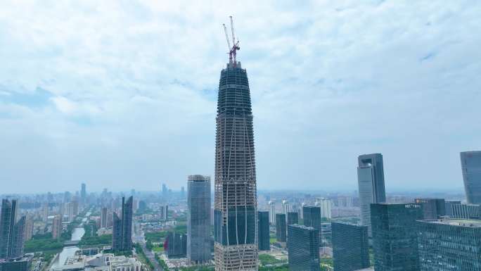 浙江省宁波市市区城市地标街景风景风光素材