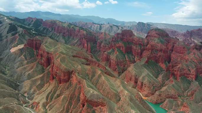 青海坎布拉国家森林公园，丹霞地貌4