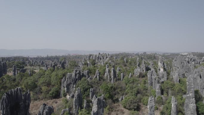 4K灰片云南石林风景区004