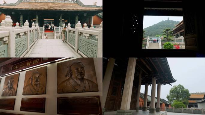 游客参观南宁孔庙