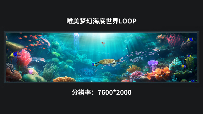 【7k】唯美梦幻海底世界loop