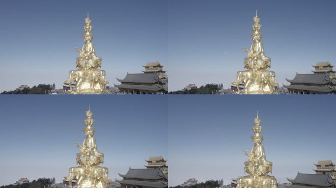 4K log 峨眉山金顶云海022