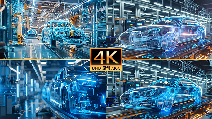 新能源车数字化生产线工业4.0新质生产力