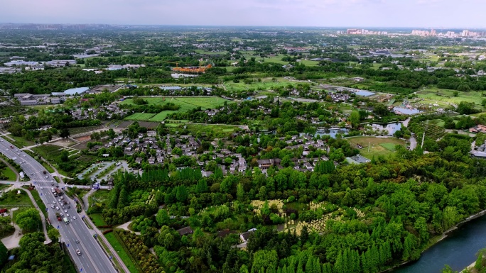 三道堰青杠树景区中国十大最美乡村