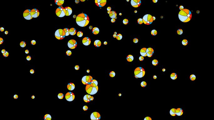 水球球运动球类元素带通道粒子掉落