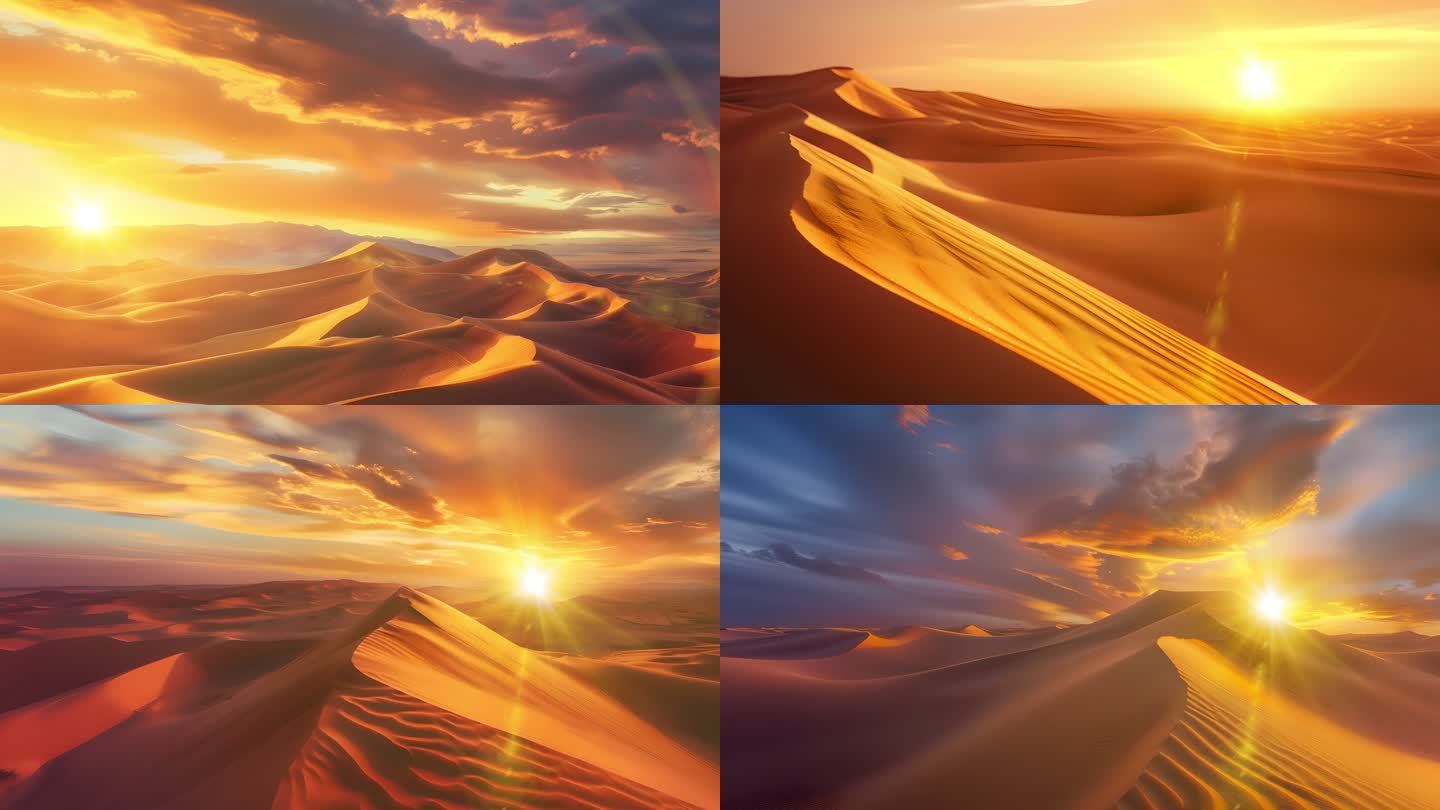 6款沙漠沙丘沙漠日出日落-01