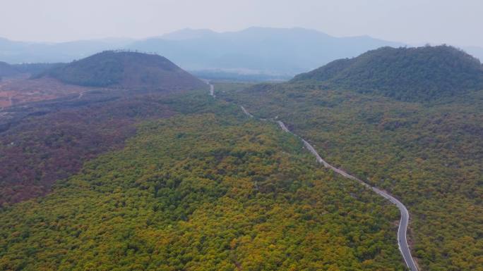 腾冲火山公园航拍4k