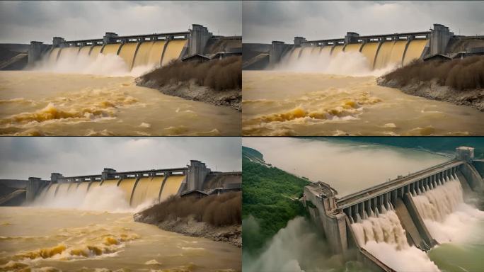 水电站黄河